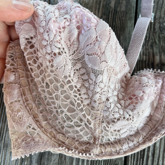 UNVEILED NUDE LACE BRA WITH TAGS 34C - Picture 2 of 6